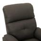 Preview: Massagesessel Taupe Stoff