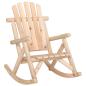 Preview: 4-tlg. Garten-Lounge-Set Massivholz Fichte