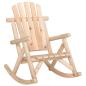 Preview: 3-tlg. Garten-Lounge-Set Massivholz Fichte