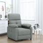 Preview: ARDEBO.de - Massagesessel Dunkelgrau Stoff