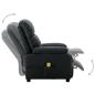 Preview: Massagesessel Dunkelgrau Stoff