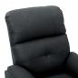 Preview: Massagesessel Dunkelgrau Stoff