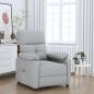 Preview: Massagesessel Hellgrau Stoff