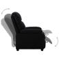 Preview: Relaxsessel Schwarz Stoff