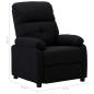 Preview: Relaxsessel Schwarz Stoff