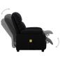 Preview: Massagesessel Schwarz Stoff