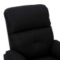 Preview: Massagesessel Schwarz Stoff