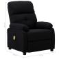 Preview: Massagesessel Schwarz Stoff