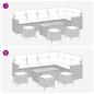 Preview: Gartensofa-set 10 pcs Beige Poly-Rattan