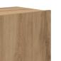 Preview: 6-teiliges TV Schrank Set Artisan Eiche Hergestelltes Holz