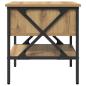Preview: Nachttisch Artisan Eiche 40x42x45 cm Holzwerkstoff