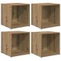 Preview: TV-Schrankset 4 stk. Artisan-Eiche Holzwerkstoff