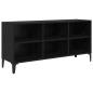 Preview: Schwarzer Eichen TV Stand Schwarze Eiche Spanplatte Standard