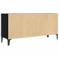 Preview: Schwarzer Eichen TV Stand Schwarze Eiche Spanplatte Standard
