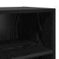 Preview: Schwarzer Eichen TV Stand Schwarze Eiche Spanplatte Standard