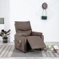 Preview: Massagesessel Taupe Stoff
