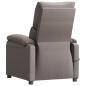 Preview: Relaxsessel Elektrisch Taupe Stoff