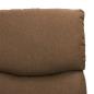 Preview: Massagesessel mit Aufstehhilfe Taupe Stoff