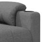 Preview: Massagesessel Hellgrau Stoff