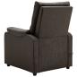 Preview: Massagesessel Dunkelbraun Stoff