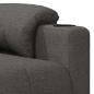 Preview: Relaxsessel Dunkelgrau Stoff