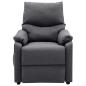 Preview: Massagesessel Dunkelgrau Stoff