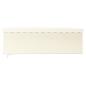 Preview: Markise Manuell Einziehbar mit Rollo & LED 4x3 m Creme