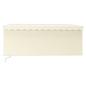 Preview: Markise Manuell Einziehbar mit Rollo & LED 3,5x2,5 m Creme