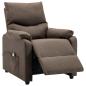 Preview: Massagesessel Braun Stoff
