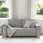 Preview: 2-Sitzer Sofa Wolkengrau 140 cm Stoff