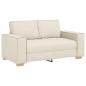 Preview: 2-Sitzer Sofa Leinen 120 cm