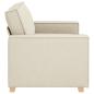 Preview: 2-Sitzer Sofa Leinen 120 cm
