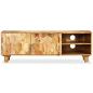 Preview: TV-Schrank Massivholz Mango 118x35x40 cm