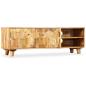 Preview: TV-Schrank Massivholz Mango 118x35x40 cm