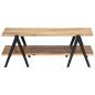 Preview: Couchtisch 115x60x40 cm Massivholz Mango