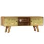 Preview: TV-Schrank Massivholz Mango 120x30x45 cm