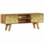 Preview: TV-Schrank Massivholz Mango 120x30x45 cm