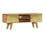 Preview: TV-Schrank Massivholz Mango 120x30x45 cm