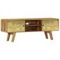 Preview: TV-Schrank Massivholz Mango 120x30x45 cm