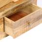 Preview: TV-Schrank 120x30x40 cm Massivholz Mango