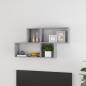 Preview: ARDEBO.de - Wandregal Betongrau 100x18x53 cm Holzwerkstoff