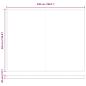 Preview: Manuelle einziehbare Markise Rot 450x350 cm