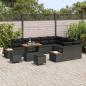 Preview: Gartensofa-set 12 Stk. 11-Sitzanzahl Schwarz