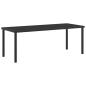Preview: 5-teiliges Garten Esszimmer Set mit Kissen Beige Poly Rattan