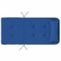 Preview: Stuhlkissen 2 Stk. Oxford-Stoff Blau 58 x 77 x 4,5 cm