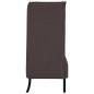 Preview: Hochlehnen-Sofa Dunkelbraun 109x56x121 cm Stoff