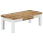 Preview: Couchtisch 110x50x40 cm Massivholz Mango