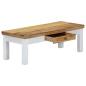 Preview: Couchtisch 110x50x40 cm Massivholz Mango