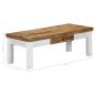 Preview: Couchtisch 110x50x40 cm Massivholz Mango