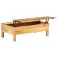 Preview: ARDEBO.de - Couchtisch Massivholz Mango 110x55x35 cm